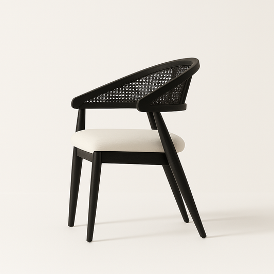 Modern Cane Armchair