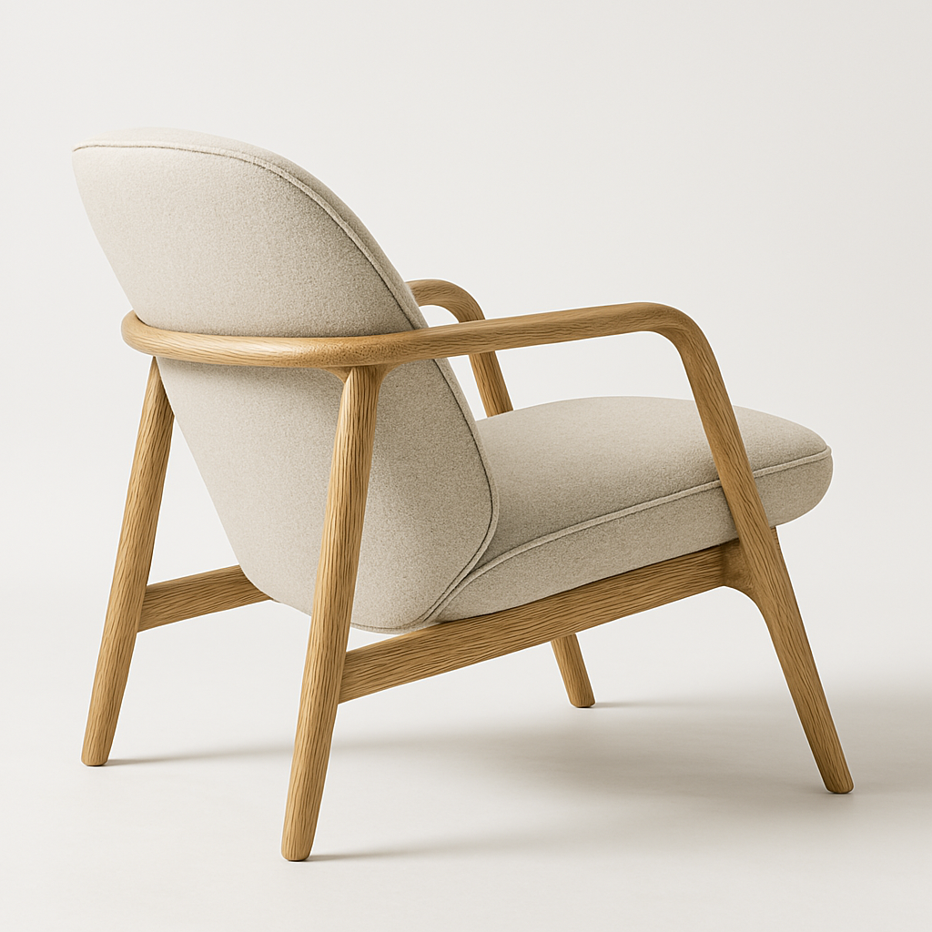 The Bowie Oak Armchair