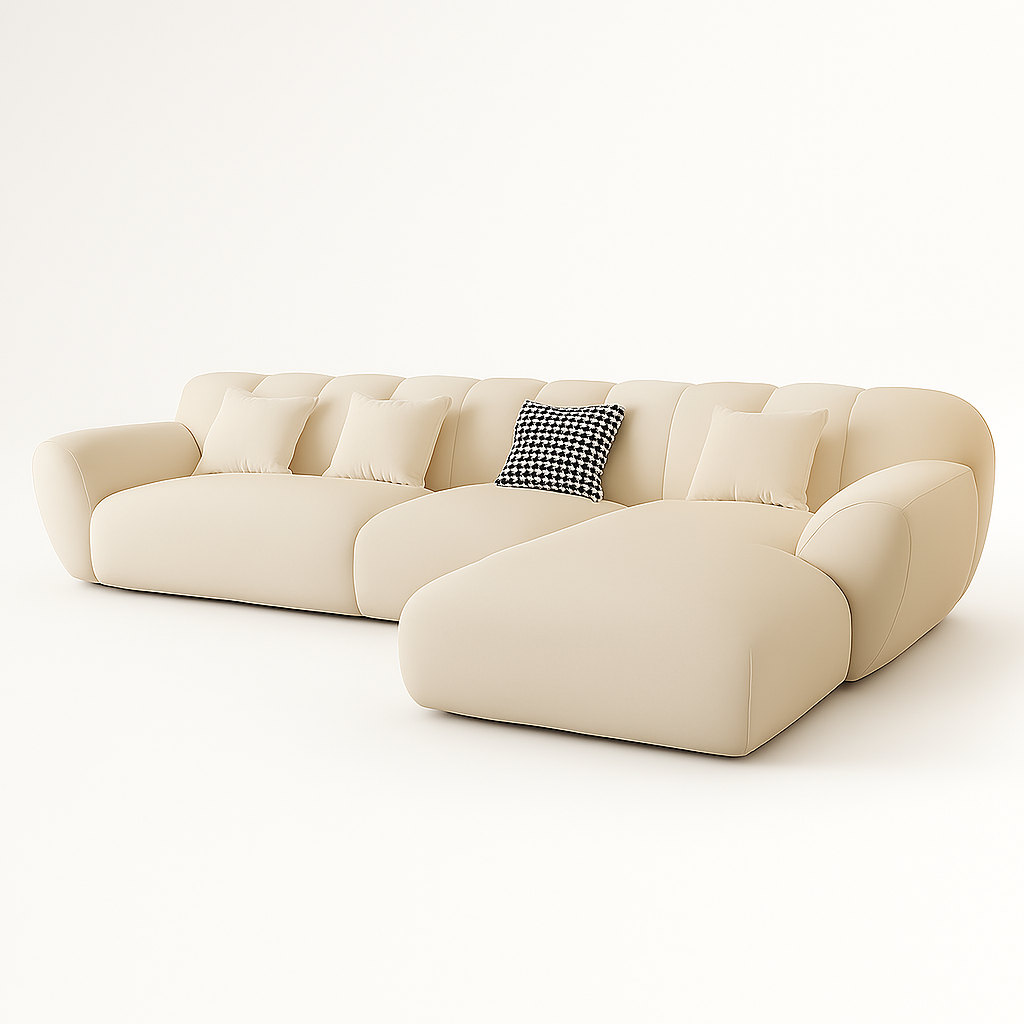 أريكة كاريموكو على شكل حرف L