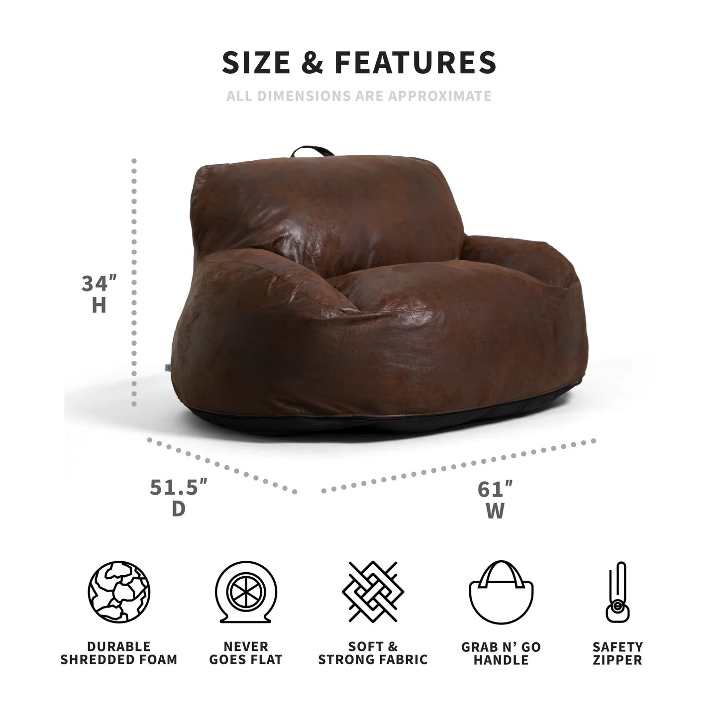 Nuvo Bean Sofa